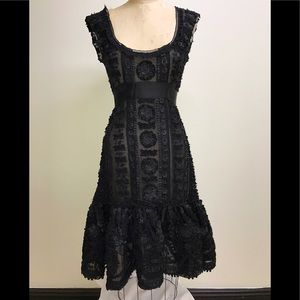 "SALE" Oscar de la Renta Cocktail Lace Dress